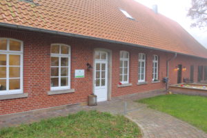 Eingang der Praxis für Osteopathie Speet in Haselünne